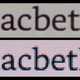 A comparison of pixel density between a smartphone display and the Steam Deck showing much blurrier text rendering on the Deck.